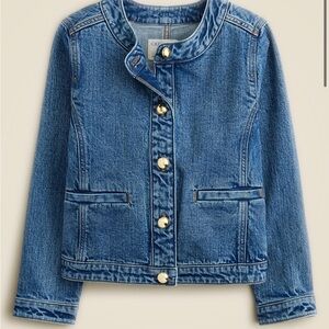 Crewcuts Classic Blue Jean Jacket with Gold Buttons